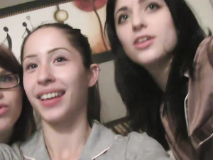 Pajama Party Turns Into A Crazy Fuck Fest With Sluts