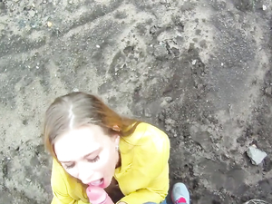 Public Doggystyle Quickie With A Naughty Girl