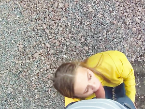 Public Doggystyle Quickie With A Naughty Girl